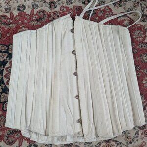 Authentic cotton corset